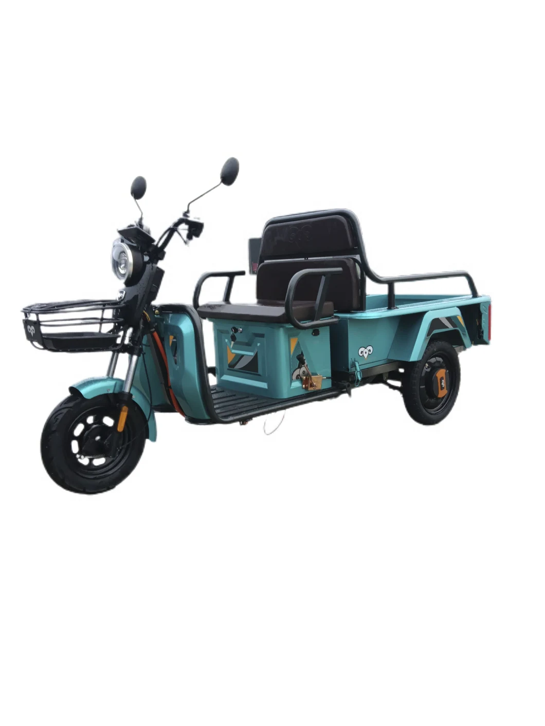 Factory Direct Sales Battery Powered Large Capacity Electric Tricycle Stable Performance Fat Tire Adult Electric Tricycle