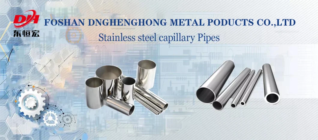 Hot Sale Welded Round Capillary 201 Stainless Steel Tube