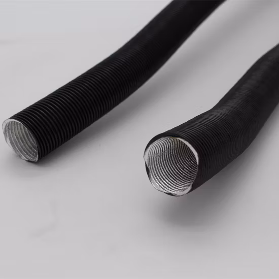 Air Cleaner to Rh Exhaust Manifold Stove Cover Metal Hose Aluminum Foil Glassfiber Reflective Heat Shield Eberspacher Flexible Tube Apk Hot Air Tube